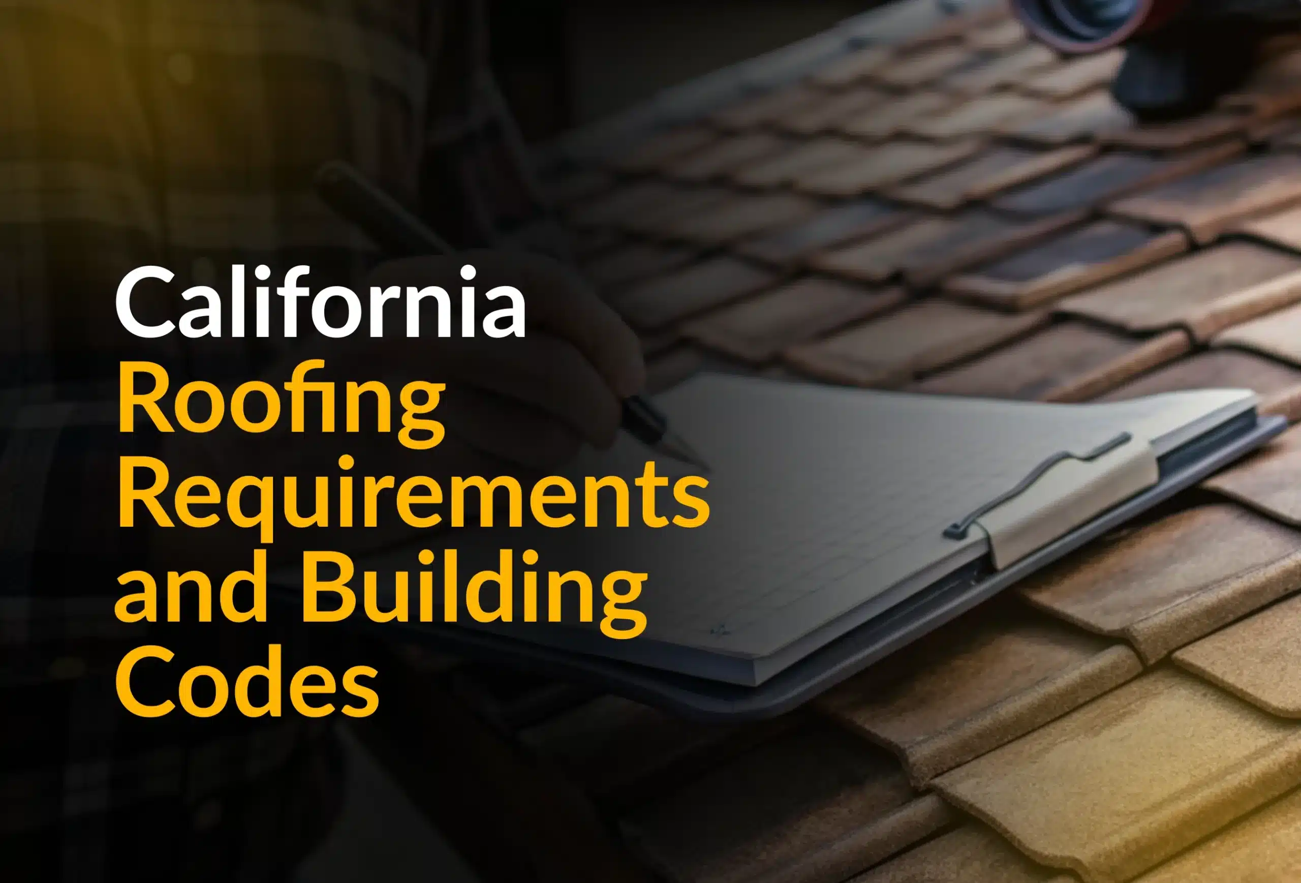 California Roofing Requirements And Building Codes