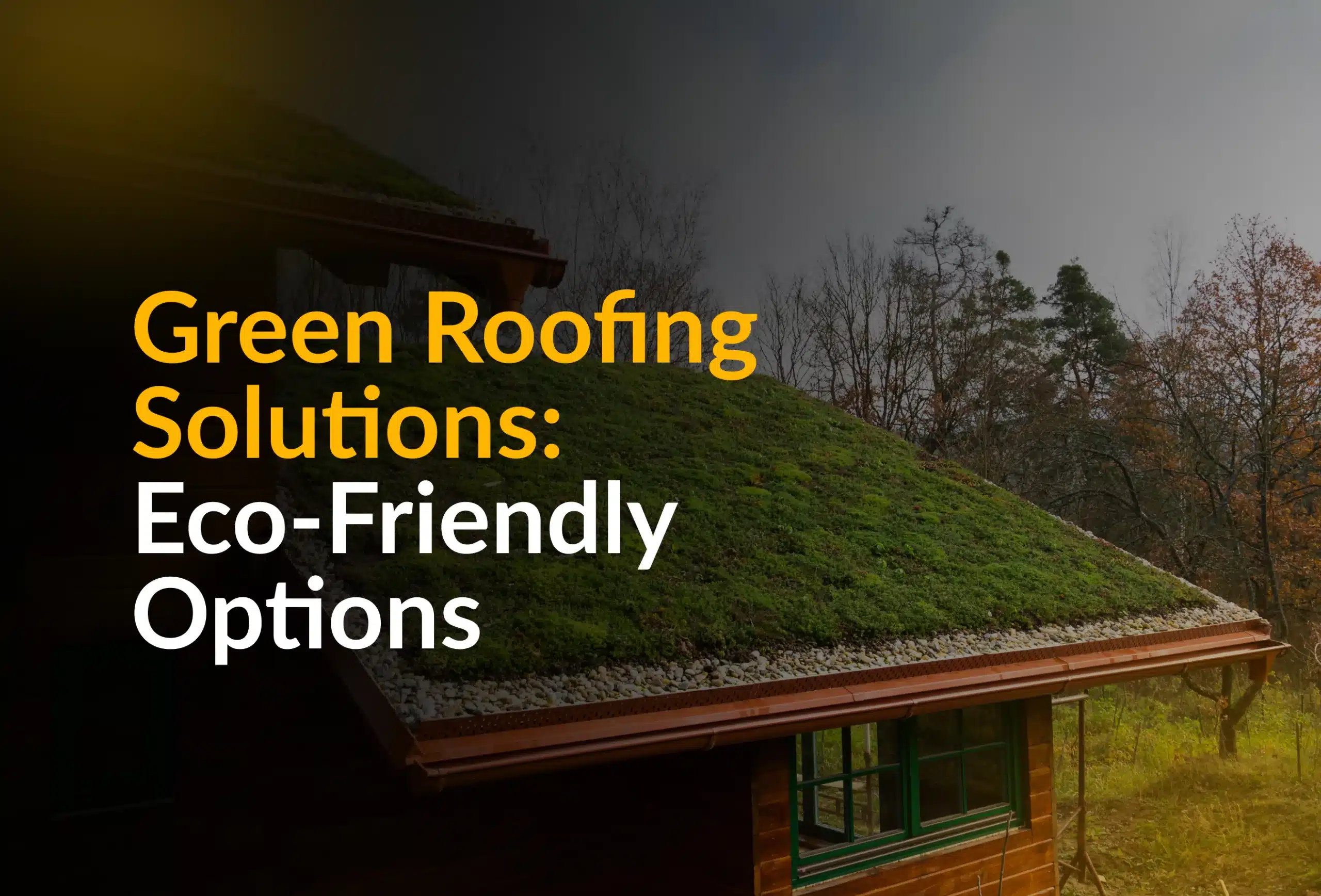 Green roof solutions