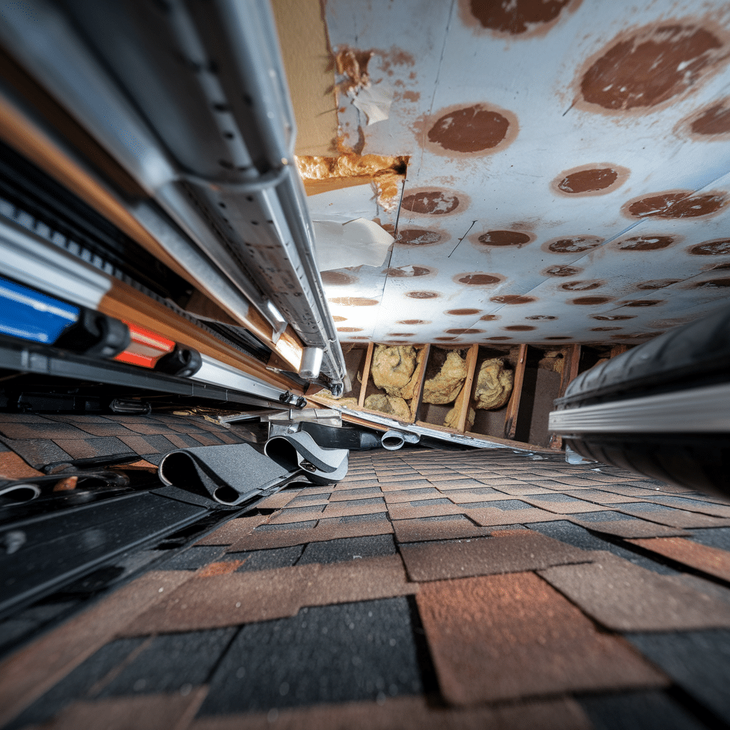 Hidden Roof Leaks vs. Obvious Water Damage: A Van Nuys Homeowner's Detection Framework